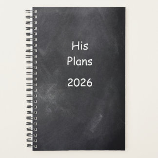 2026 Planner For Men Plans Chalkboard Style Planer