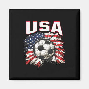 2026 Pokal Flagge Fußball Stolz Spaß Familie USA Magnet
