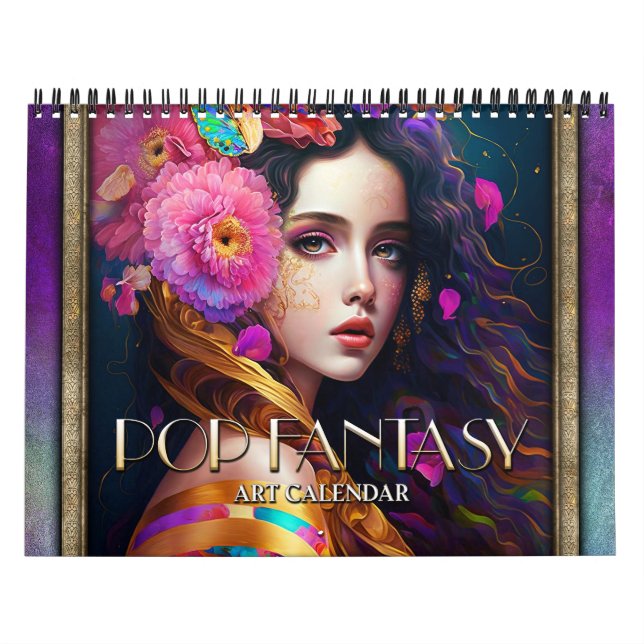2026 Pop Fantasy Surreal Women Art Calendar Kalender (Titelbild)