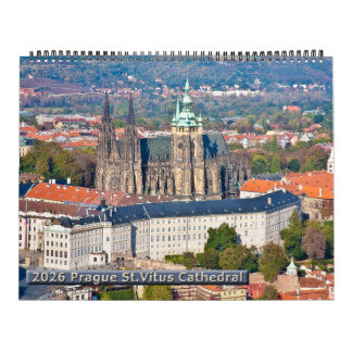 2026 Prag - Kathedrale St. Veit Kalender