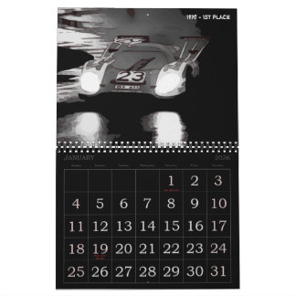 2026 RACING CALENDAR KALENDER