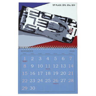 2026 RACING CALENDAR KALENDER