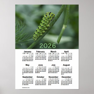 2026 Raupe Schlucken Schwanz von Janz Poster