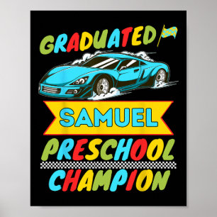 2026 Samuel Personalisierter letzter Tag im Vorsch Poster