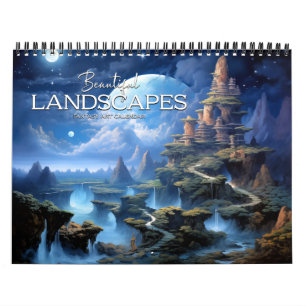 2026 Schöne Landschaften 5 Fantasy Nightscapes Kalender