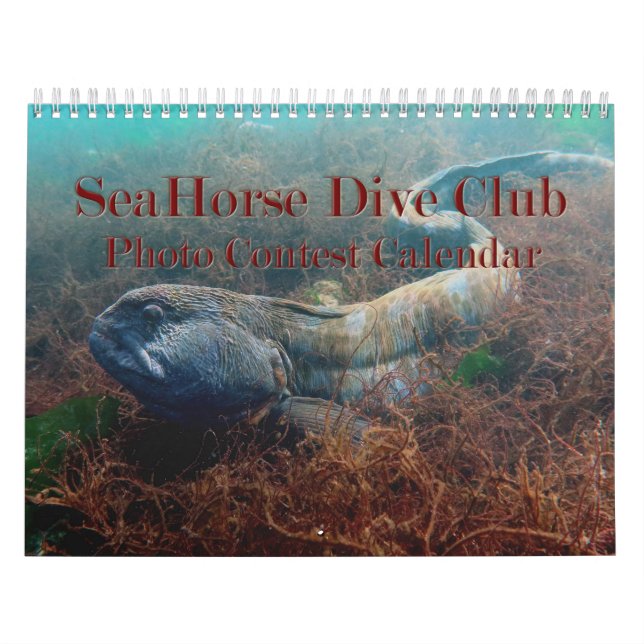 2026 SeaHorse Dive Club Photo Contest Calendar Kalender (Titelbild)