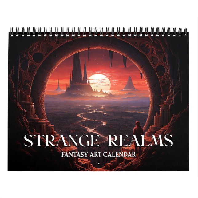 2026 Seltsame Reiche 4 Fantasy Art Kalender (Titelbild)
