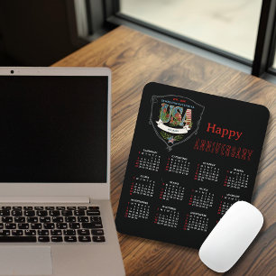 2026 Semiquincentennial Botanischer Kalender  Mousepad