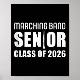 2026 Senior Clarinettist Cl Von 2026 Marching Ba Poster