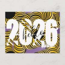 2026 Silvester Trippy Bold Schrift