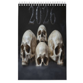 2026 Skull Art Calendar Kalender