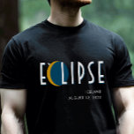 2026 Solar Eclipse T-Shirt<br><div class="desc">A fun t-shirt to share your excitement for the August 2026 solar eclipse.
This shirt was designed with Iceland in mind but you can easily customize the country or city with just a few clicks!</div>