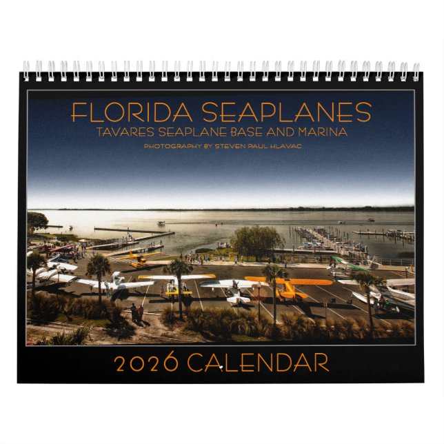 2026 Tavares Florida Seaplane-Kalender Kalender (Titelbild)