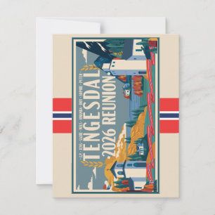 2026 Tengesdal Familientreffen Notizkarte Einladung