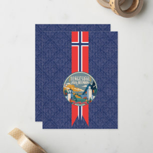 2026 Tengesdal Familientreffen Notizkarte Mitteilungskarte