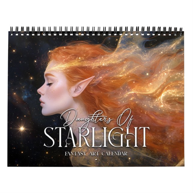 2026 Töchter von Starlight Fantasy Art Kalender (Titelbild)