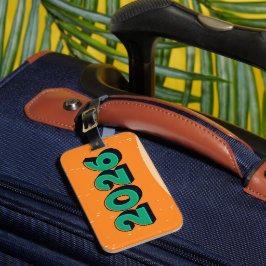 2026 traveling year Luggage Tag Gepäckanhänger