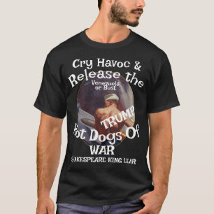 2026 Trump Schrecken Verbreiten Hot Dogs Krieg Chi T-Shirt