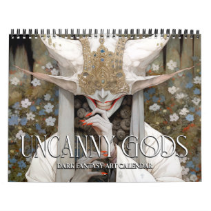 2026 Uncanny Gods Dark Fantasy Horror Art Calendar Kalender