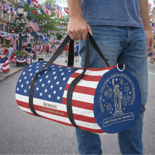 2026 USA 250 Jahre benutzerdefinierte Statue of Li Duffle Bag