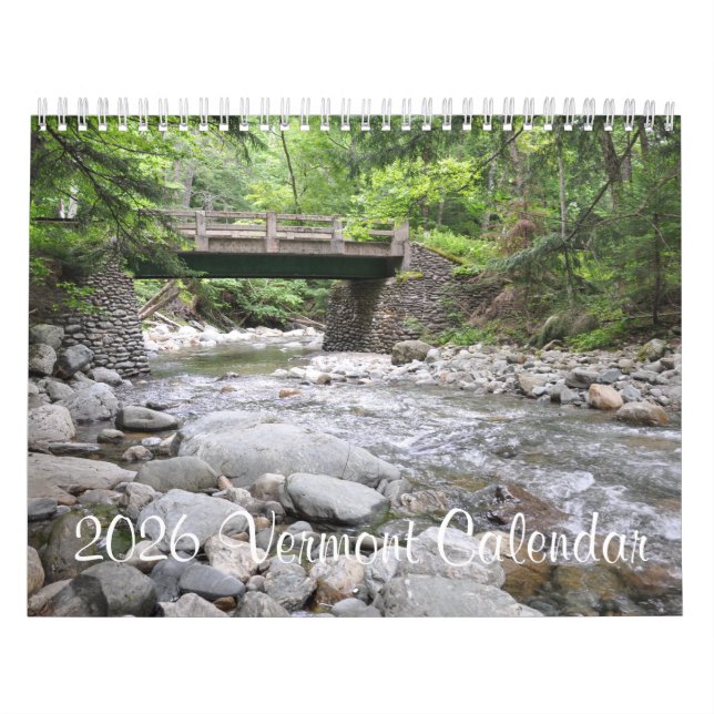 2026 Vermont - Kalender (Titelbild)