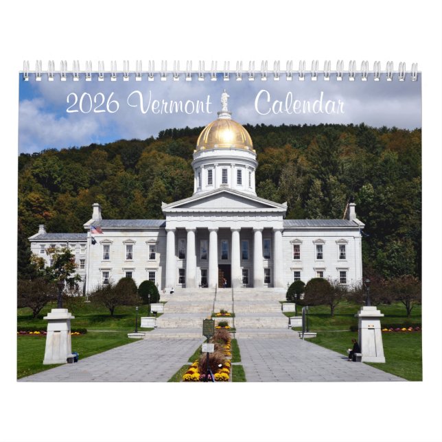 2026 Vermont - Kalender (Titelbild)