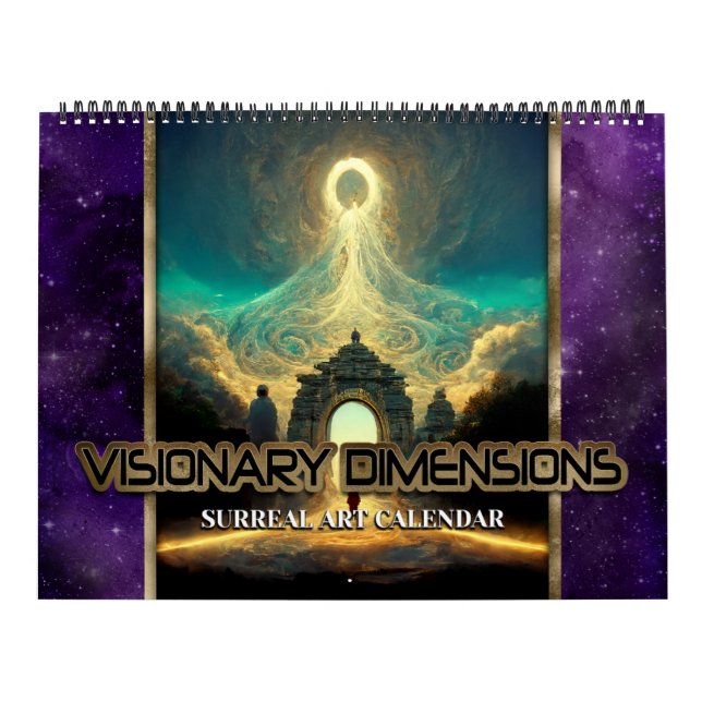 2026 Visionäre Dimensionen 2 Surreal Art Calendar Kalender (Titelbild)