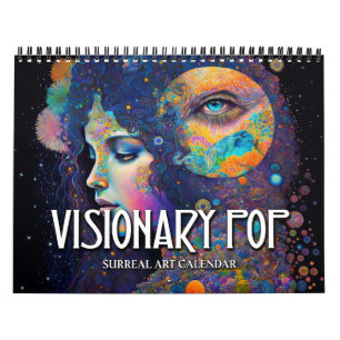 2026 Visionärer Pop Surreal Art Kalender