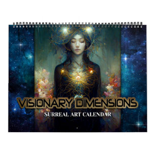 2026 Visionary Dimensions Surreal Art Calendar Kalender