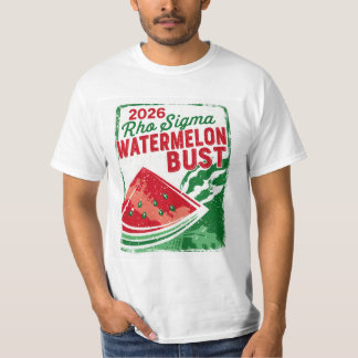 2026 Wassermelonen-Büste T-Shirt