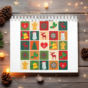 2026 Weihnachts-Büro-Geschäftsförderung neues Jahr Kalender