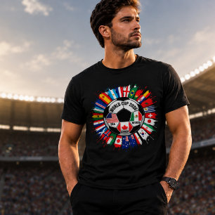 2026 Weltmeisterschaft Fußball-Shirt USA Kanada T-Shirt