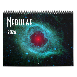 2026 Weltraumastronomie Universe NASA Nebulae Star Kalender
