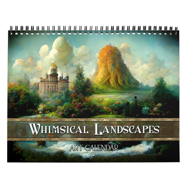 2026 Whimsical Landscapes 2 Kalender (Titelbild)