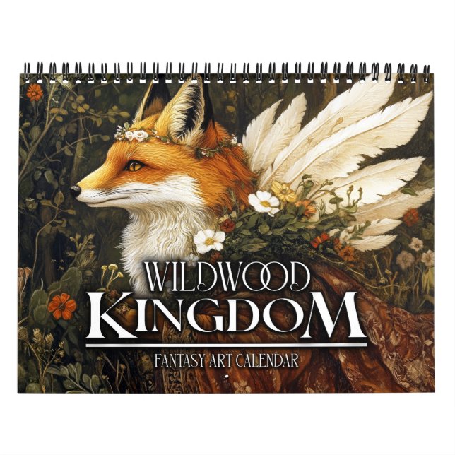 2026 Wildwood Kingdom Fantasy Art Calendar Kalender (Titelbild)