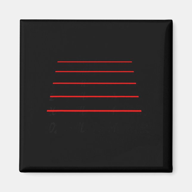 2026 Will Be My Year Funny New Years Eve Resolutio Magnet (Vorne)