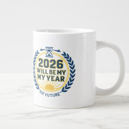 2026 Will Be My Year Jumbo-Tasse