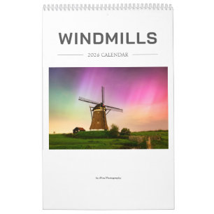 2026 Windmills-Fotografie Kalender