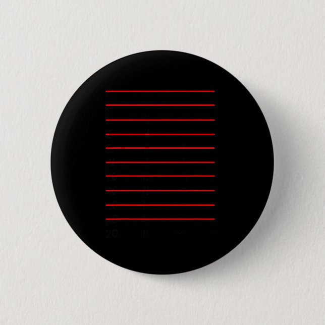 2026 Wird Mein Jahr Sein Lustige Neujahrsvorsätze Button (Vorderseite)