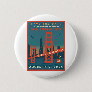 2026 WSC 40 Gedenkbutton Button