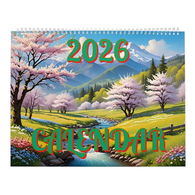 2026 Wunderbarer Kalender (Titelbild)