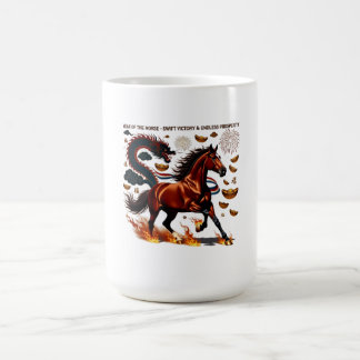 2026 Year of the Horse Triumph, Lunar Zodiac Gift Kaffeetasse