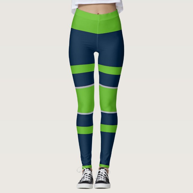 2027 ACTIVEWEAR-LEGGINGS - "TEAMFARBE #1" LEGGINGS (Vorderseite)