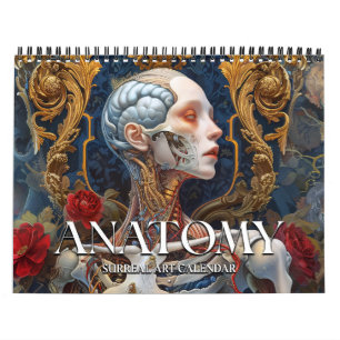 2027 Anatomie 3 Surrealer Kunstkalender Kalender