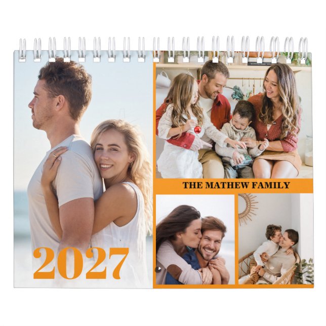 2027 Benutzerdefinierter Foto-Kalender Erstellen S Kalender (Titelbild)
