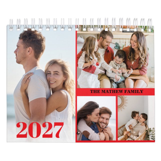 2027 Benutzerdefinierter Foto-Kalender Erstellen S Kalender (Titelbild)