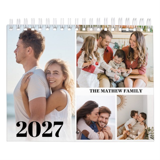 2027 Benutzerdefinierter Foto-Kalender Erstellen S Kalender (Titelbild)