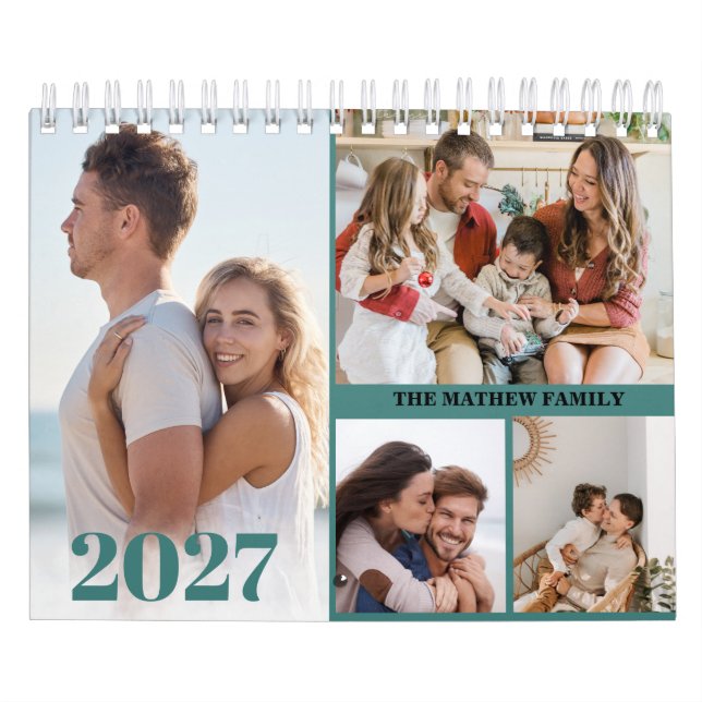 2027 Benutzerdefinierter Foto-Kalender Erstellen S Kalender (Titelbild)