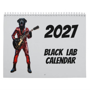 2027 Black Lab Hundekalender Kalender