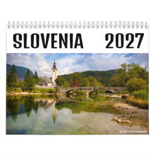 2027 Bled und Slowenien Fotografie Kalender